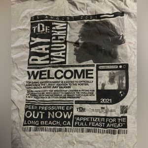 RAY VAUGHN merchandise never worn